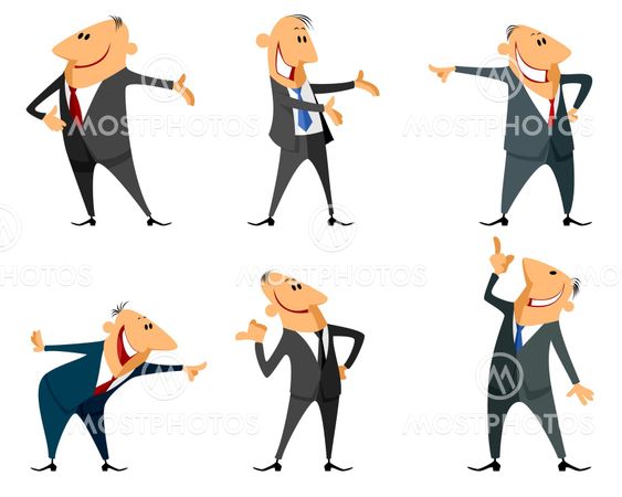 Six businessmen set
