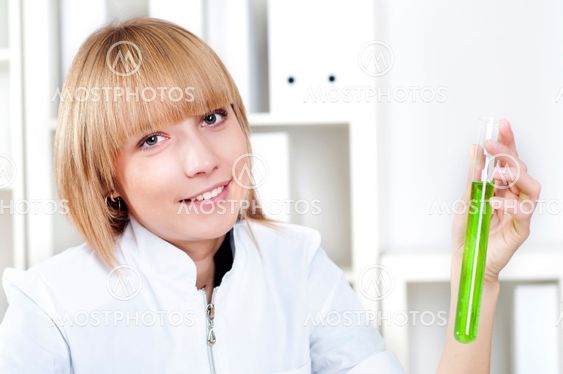 portrait of chemist