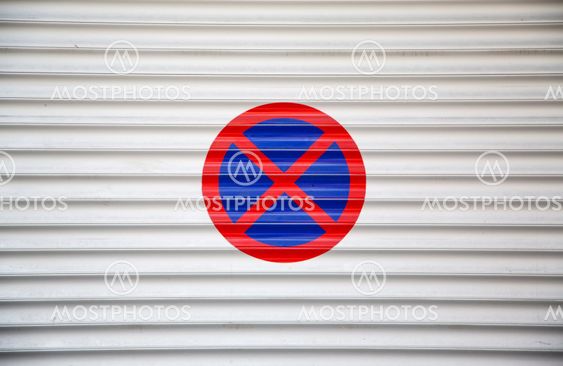 No Parking Stopping sign