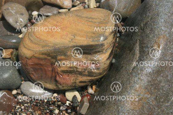 Rocks and pebbles