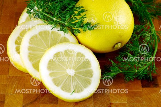 Citroner och Dill