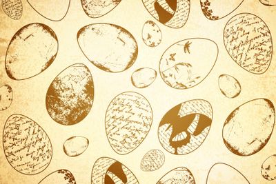 Vintage Easter Background