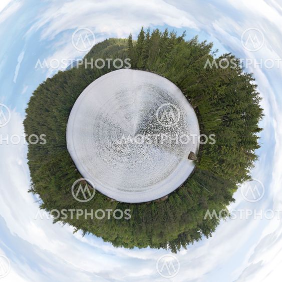 Saranac Lake Panorama