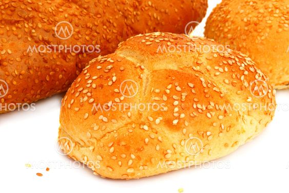 Fresh white bread
