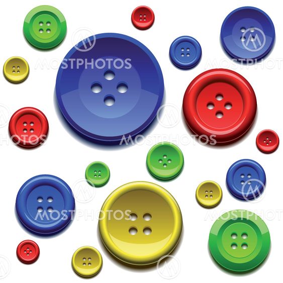 Sewing color buttons