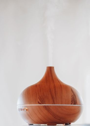 Humidification of indoor air. Water vapor . wooden Air...