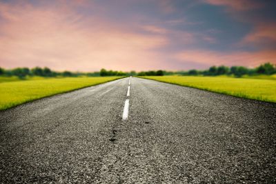 Country road, abstract transportation and travel...