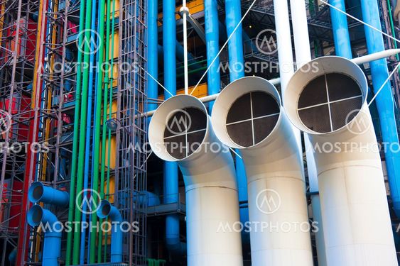 Pompidou museum, Paris, France