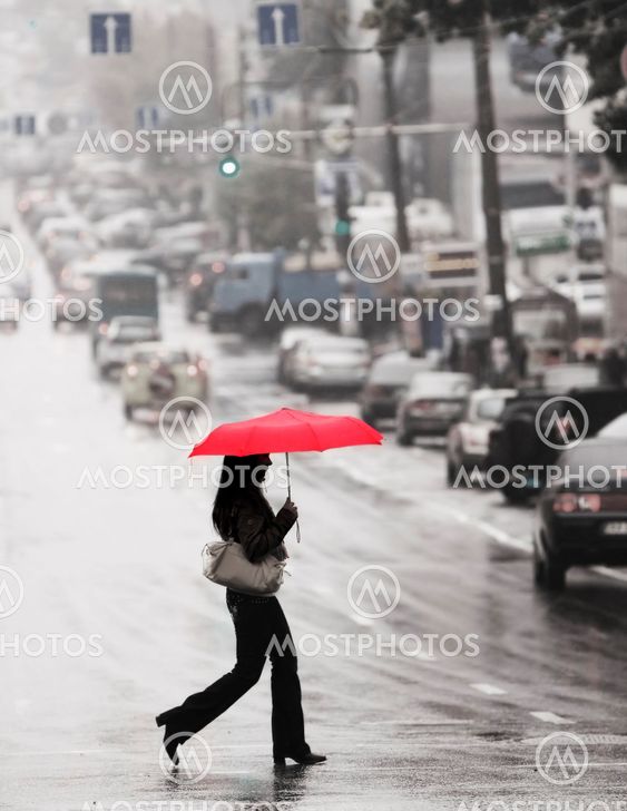 red umbrella