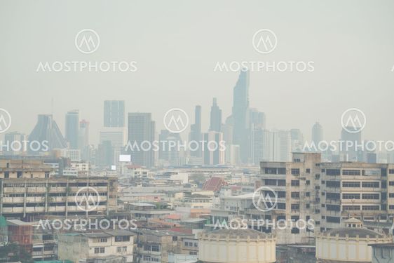 Air pollution in bangkok city