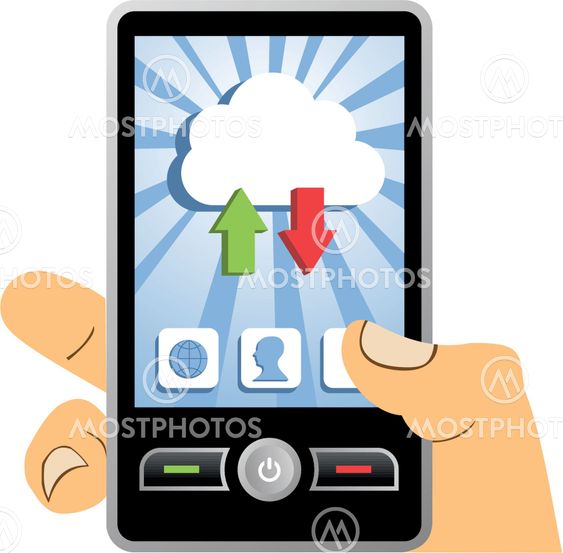 Cloud computing mobile device
