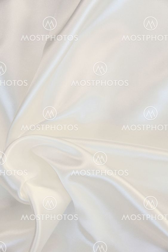Smooth elegant white silk can use as wedding background