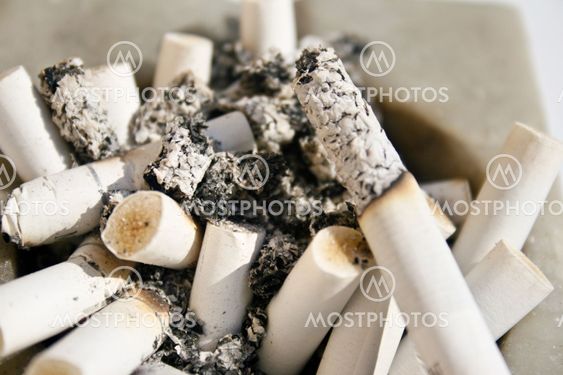 Full ashtray