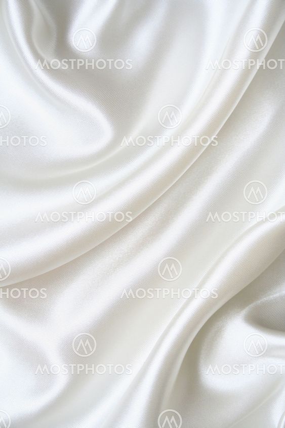Smooth elegant white silk as background