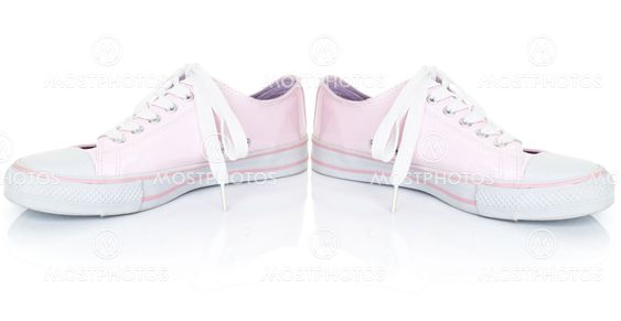 pink sneakers