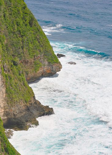 Coast at Uluwatu, Bali, Indonesia.
