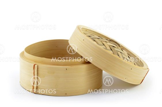 Mini bamboo steamer