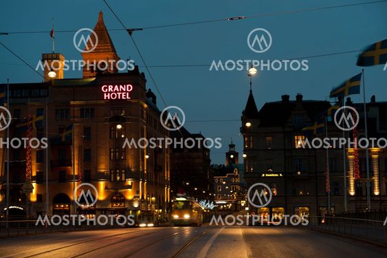 Christmas day in Norrköping, Sweden