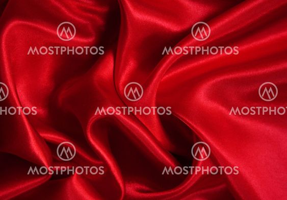 Smooth elegant red silk