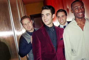 Smile, nightclub and social with group of friends...