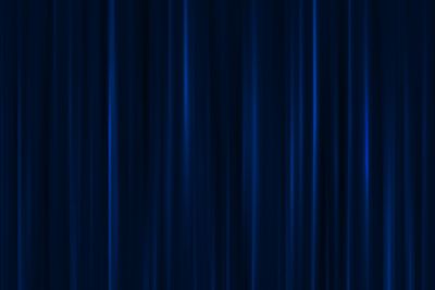 Blue curtain