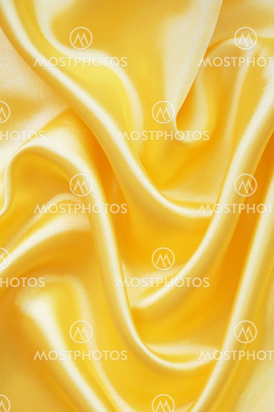 Smooth elegant golden silk