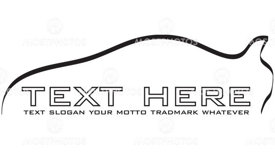 Sportscar Outline Logo