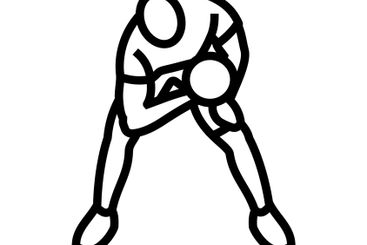 concentration curls arm fitness exercise line icon...