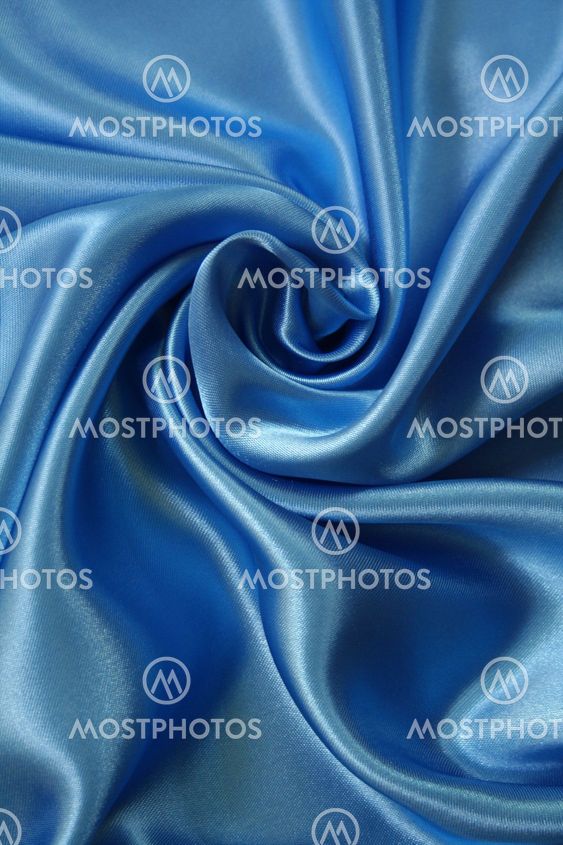 Smooth elegant dark blue silk