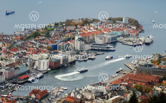 Bergen city
