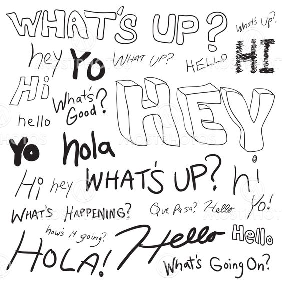 Tervehdys Doodles