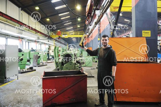 industry workers people in factory