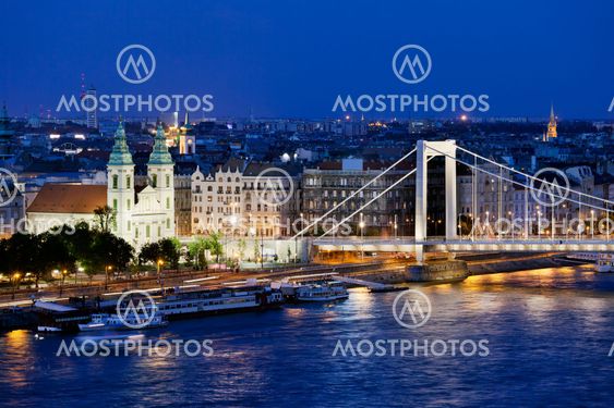 City of Budapest at Night