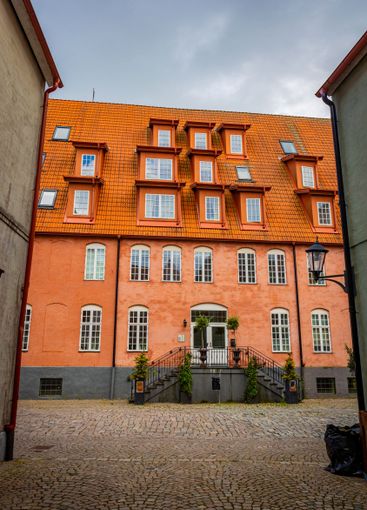 Medieval and Hansa inspired living area Jakriborg in...