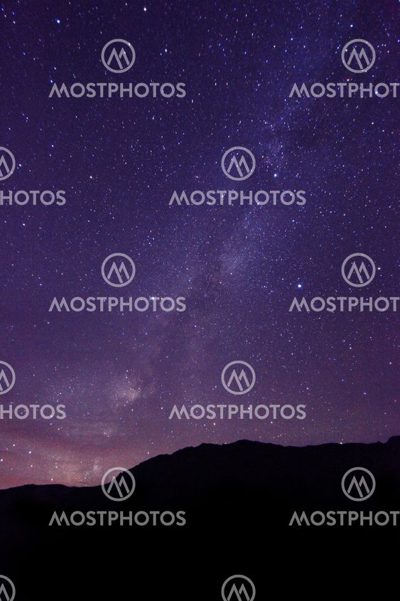 Time Lapse Image of the Night Stars