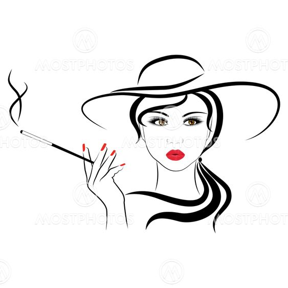 fashionable girl