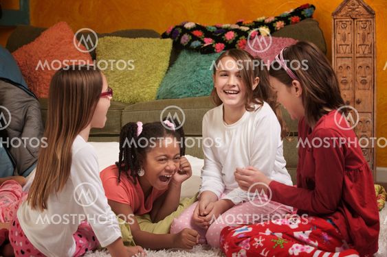 Little Girls Laughing
