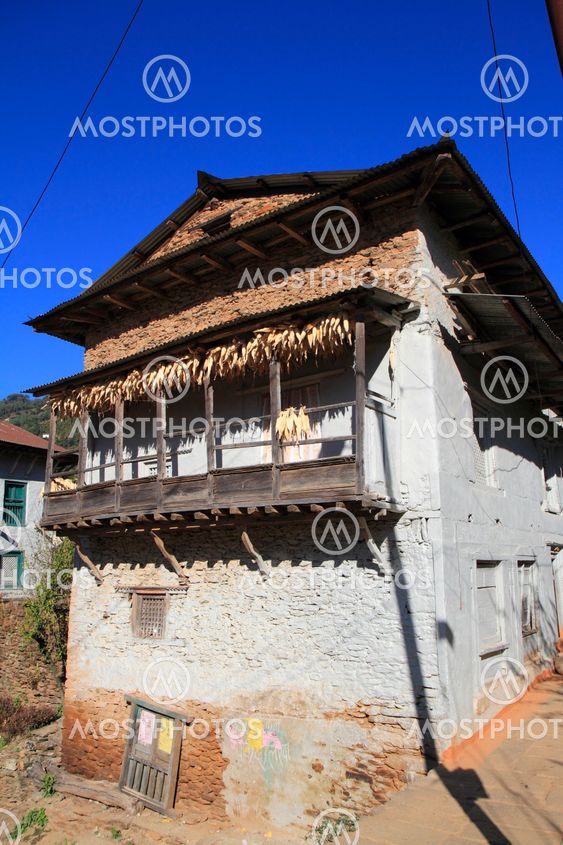 Old farmer house in Nepal