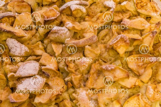 Apple pie texture