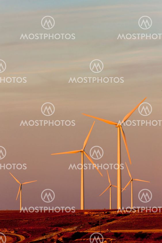 wind turbines, Castile and Leon, Spain