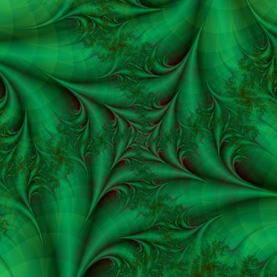 Green Square Spiral