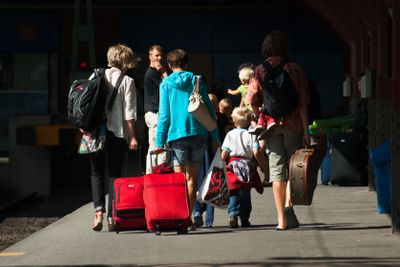 Resenärer,Centralstation i Göteborg