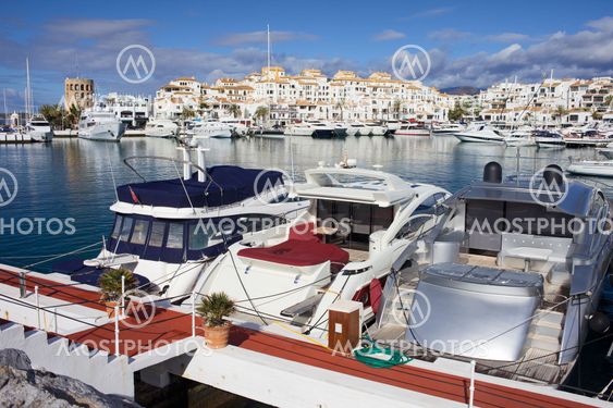 Puerto Banus Marina in Spain