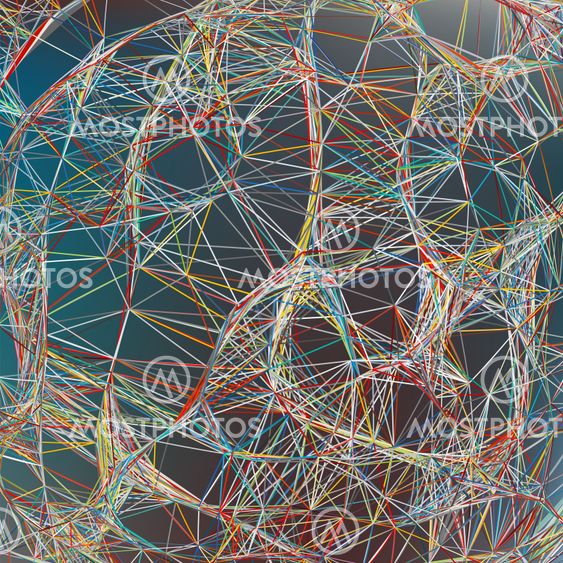 Bright colorful abstract tech background. EPS 8