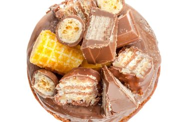 donut isolated on white background