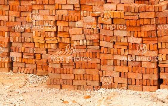 Brick wall.