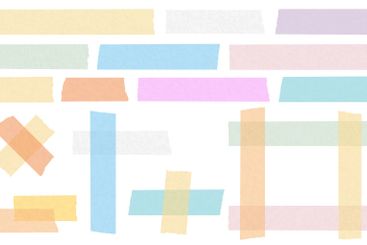 Colored Adhesive Tape