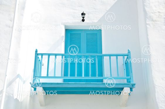 wood balcony