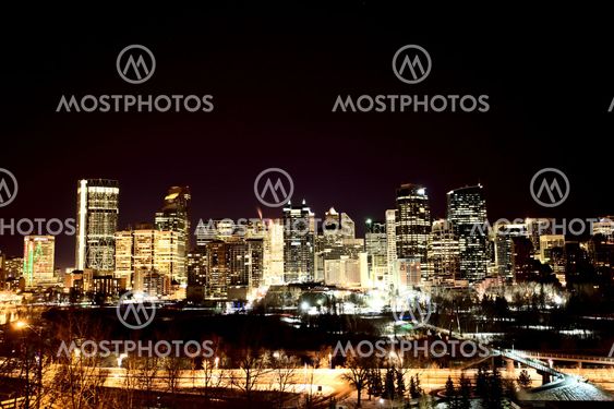 Night Shots Calgary Alberta Canada