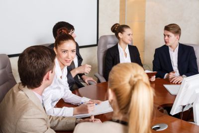 Group of business people